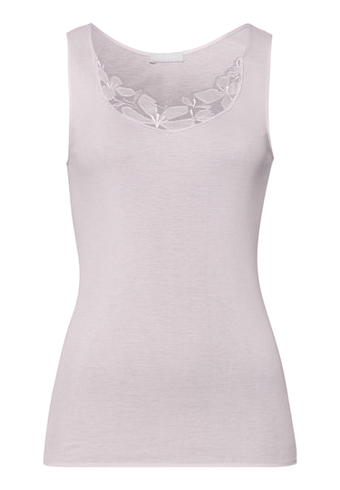 Kalea Floral Embroidered Tank Top | Pink Lavender 70848-2463
